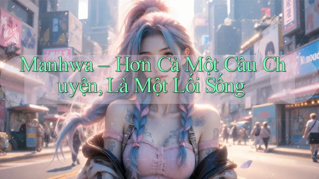 Manhwa – Hơn Cả Một Câu Chuyện, Là Một Lối Sống