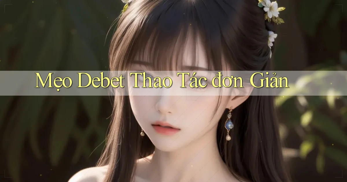 mẹo debet thao tác đơn giản