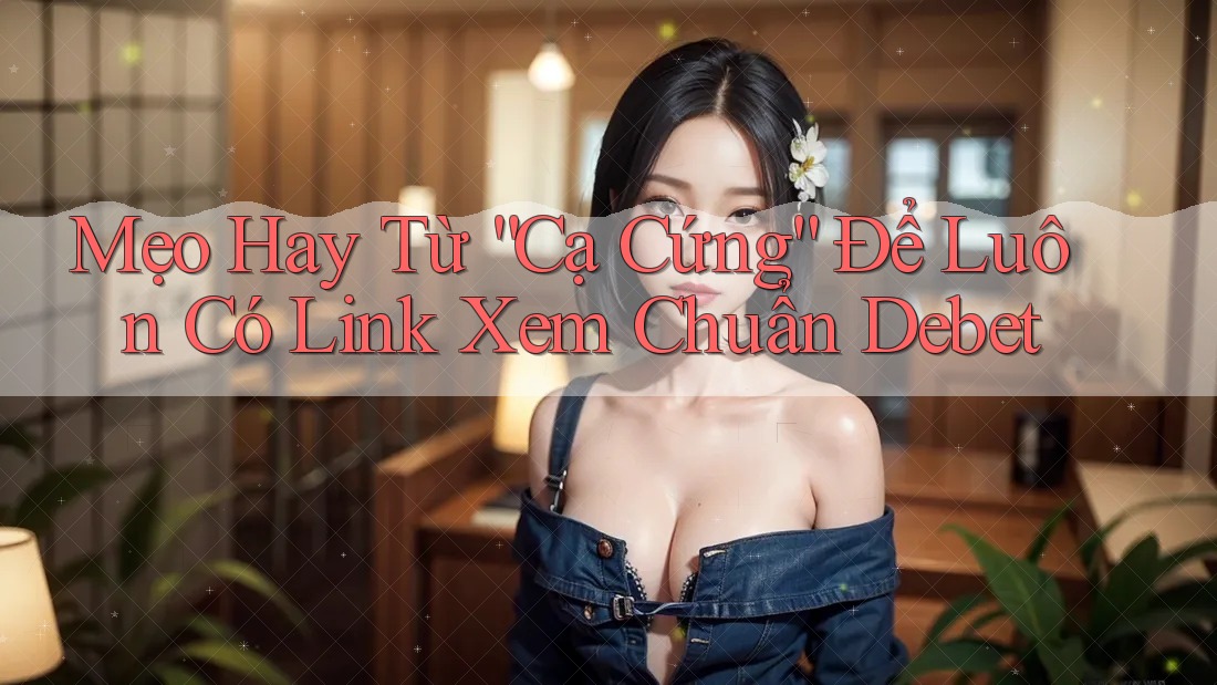 Mẹo Hay Từ “Cạ Cứng” Để Luôn Có Link Xem Chuẩn Debet