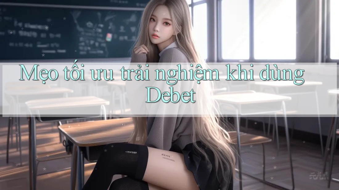 Mẹo tối ưu trải nghiệm khi dùng Debet