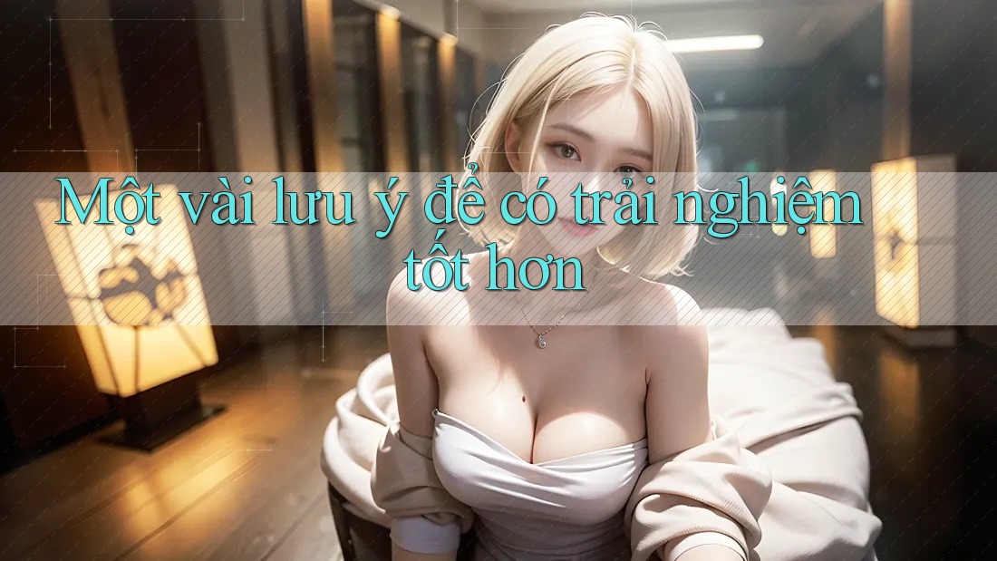 Một vài lưu ý để có trải nghiệm tốt hơn