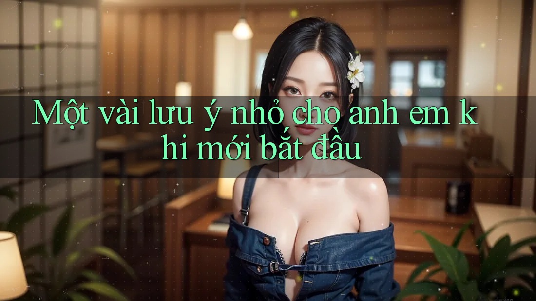 Một vài lưu ý nhỏ cho anh em khi mới bắt đầu