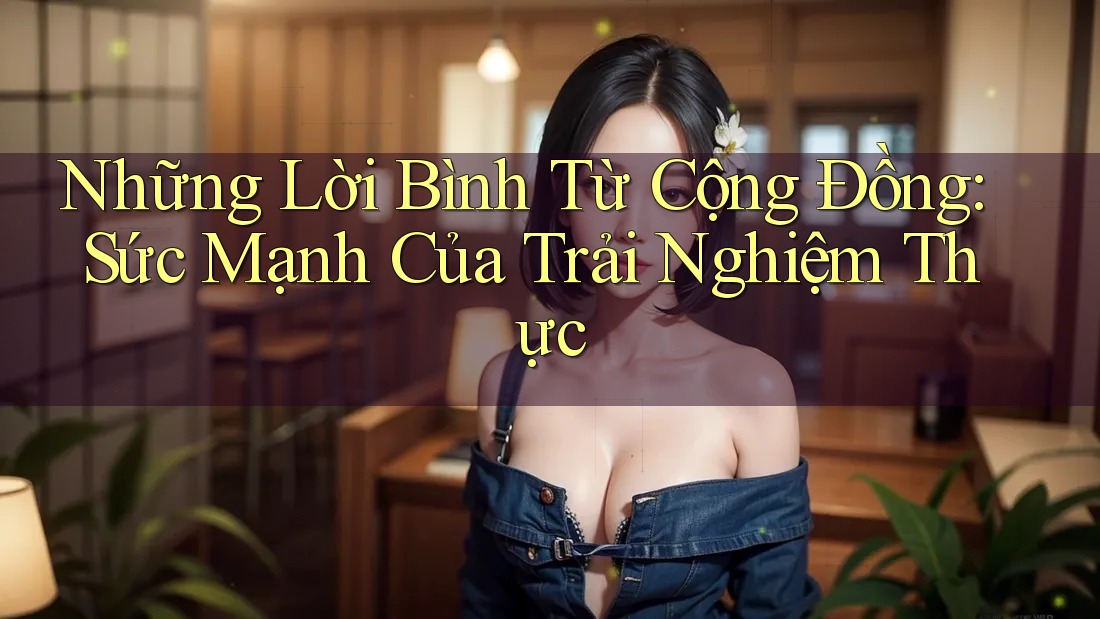 Những Lời Bình Từ Cộng Đồng: Sức Mạnh Của Trải Nghiệm Thực