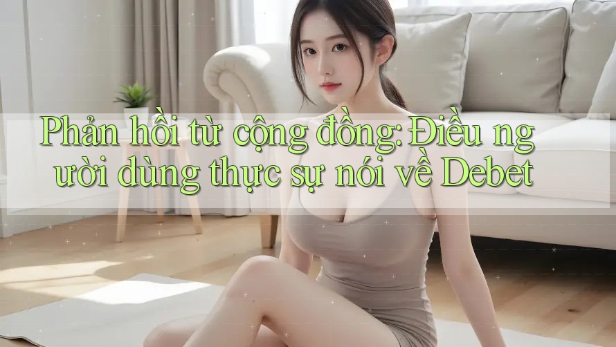Phản hồi từ cộng đồng: Điều người dùng thực sự nói về Debet Phản hồi từ cộng đồng: Điều người dùng thực sự nói về Debet