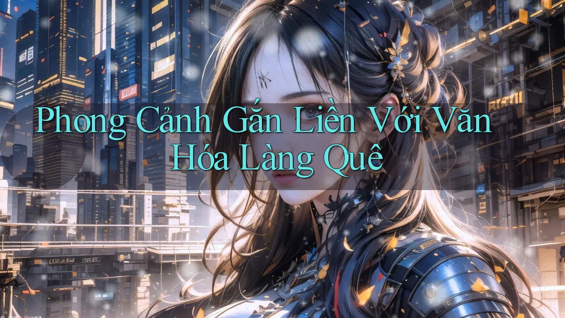 Phong Cảnh Gắn Liền Với Văn Hóa Làng Quê