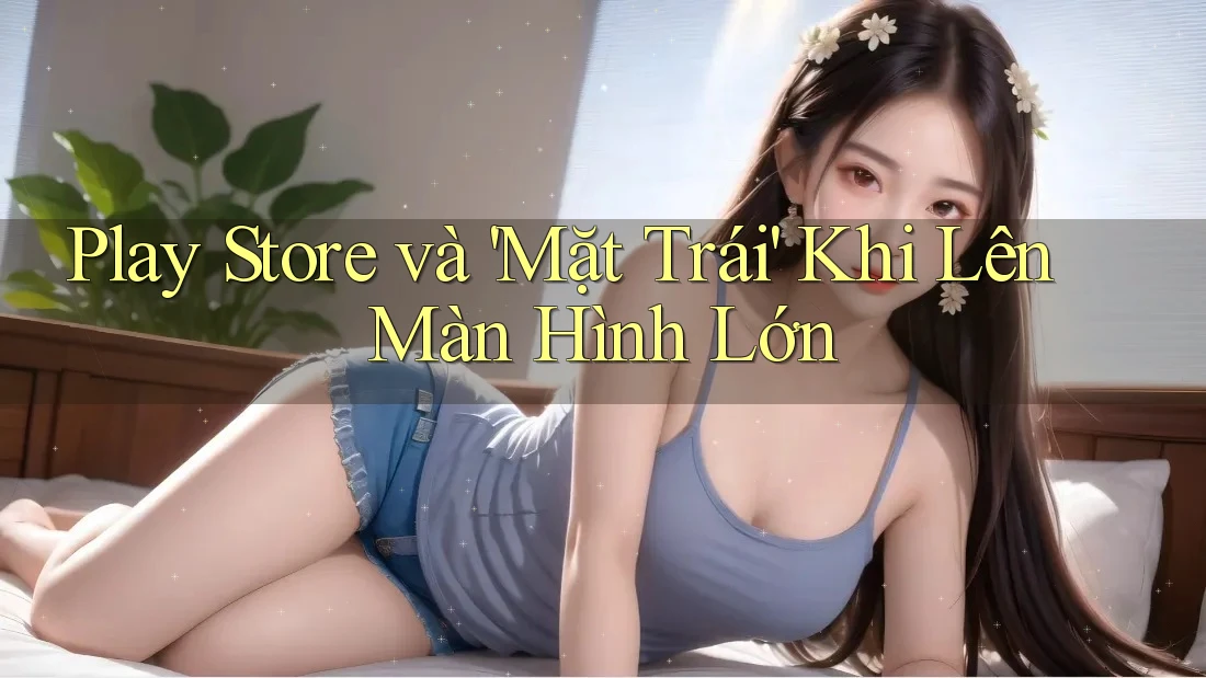 Play Store và 'Mặt Trái' Khi Lên Màn Hình Lớn