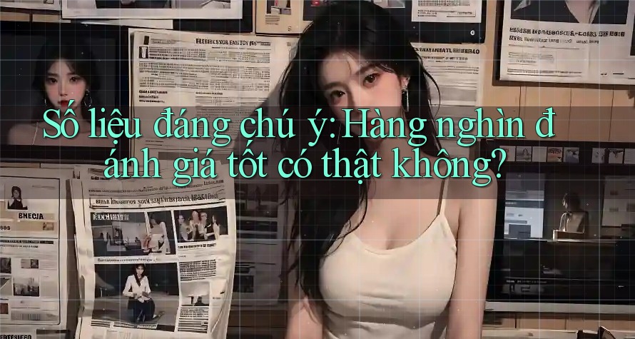 Số liệu đáng chú ý: Hàng nghìn đánh giá tốt có thật không?