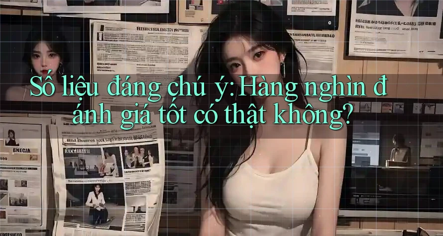 Số liệu đáng chú ý: Hàng nghìn đánh giá tốt có thật không?