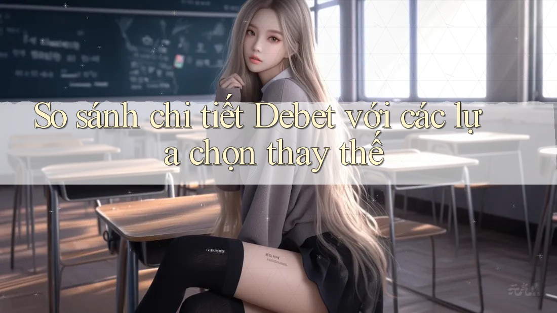 So sánh chi tiết Debet với các lựa chọn thay thế