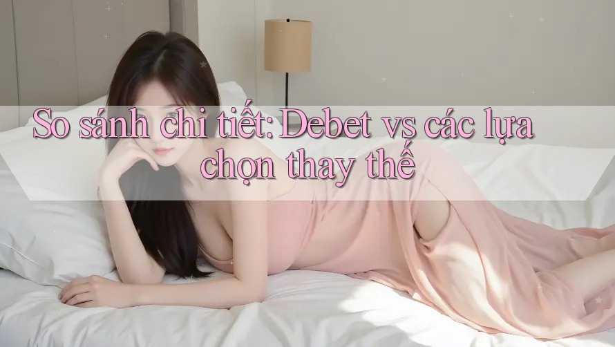 So sánh chi tiết: Debet vs các lựa chọn thay thế