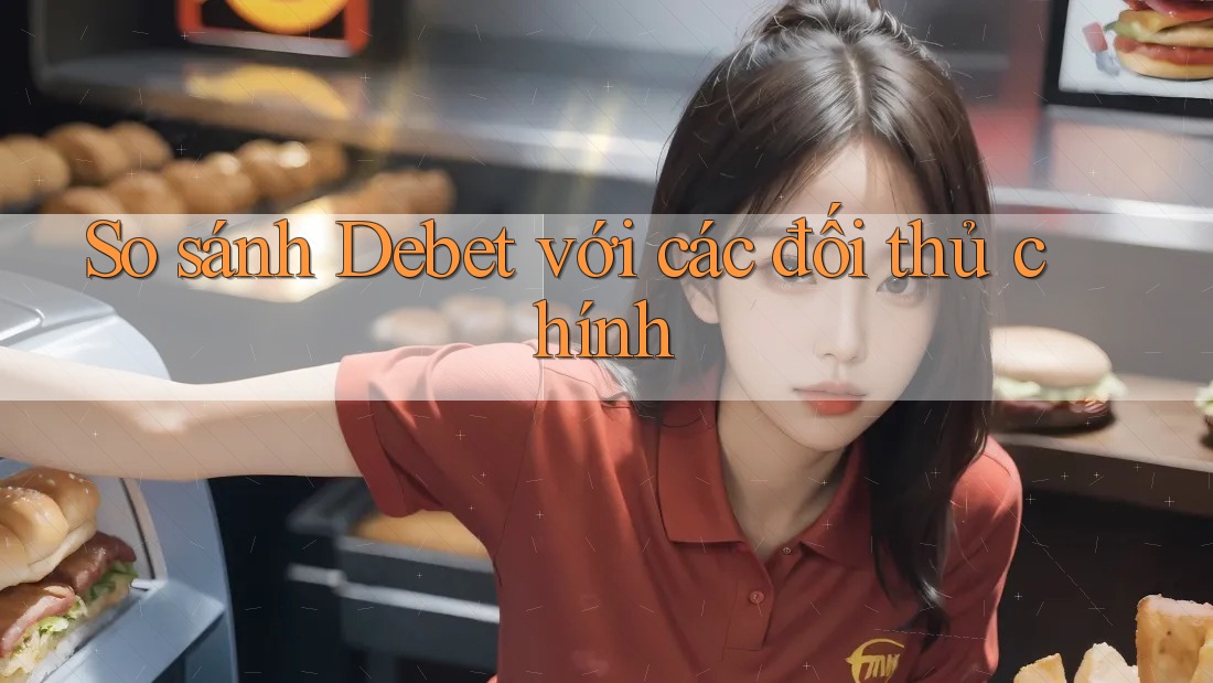 So sánh Debet với các đối thủ chính