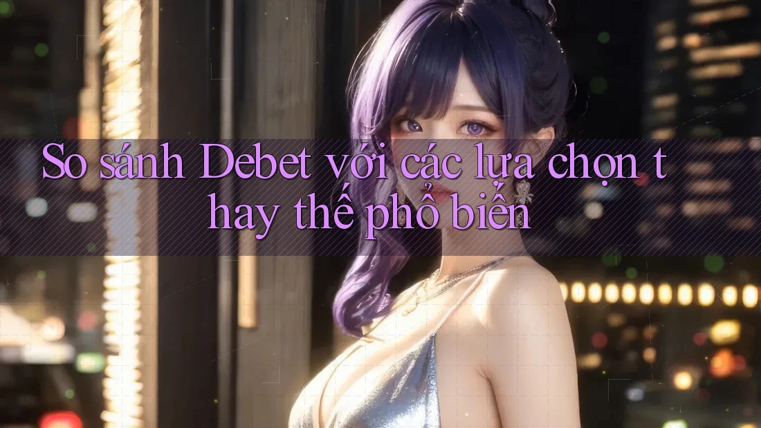 So sánh Debet với các lựa chọn thay thế phổ biến So sánh Debet với các lựa chọn thay thế phổ biến