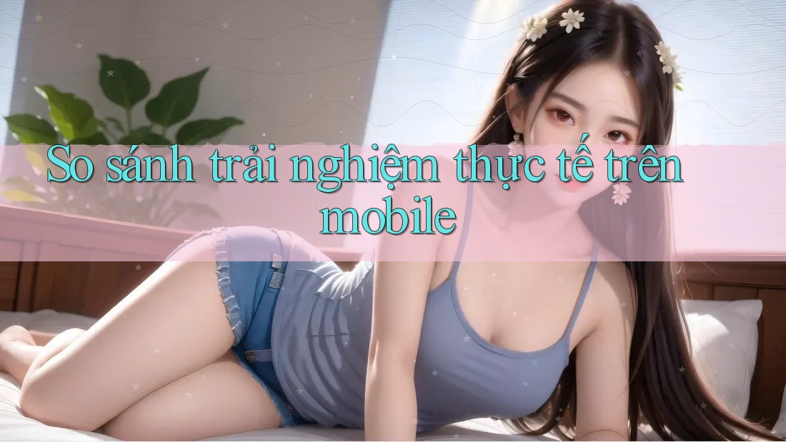 So sánh trải nghiệm thực tế trên mobile