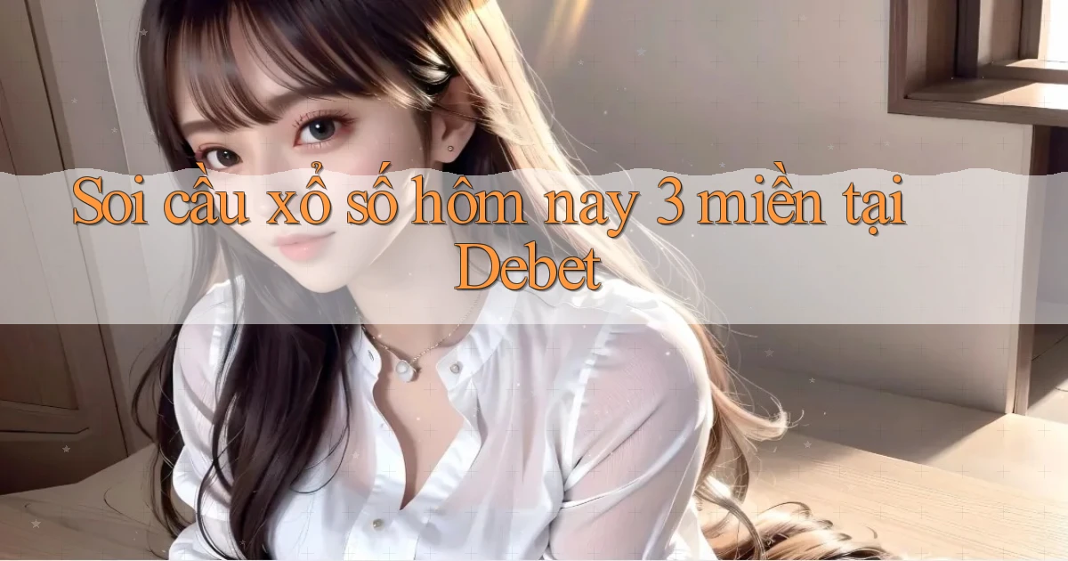 soi cầu xổ số hôm nay 3 miền tại debet