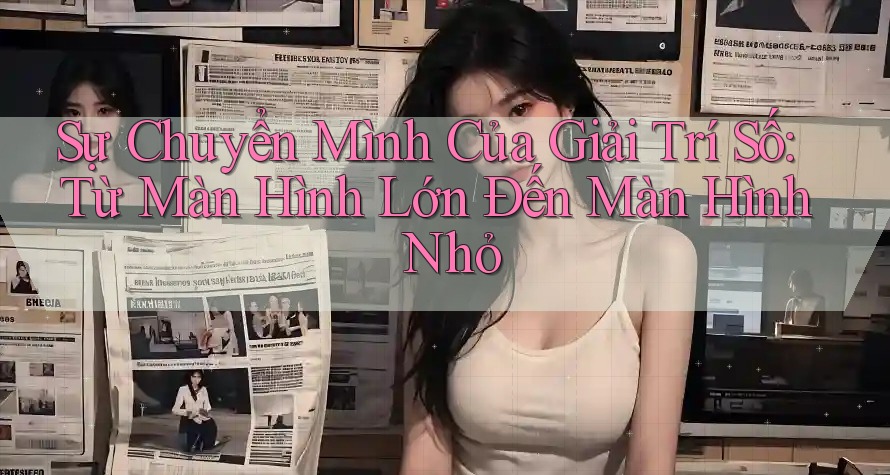 Sự Chuyển Mình Của Giải Trí Số: Từ Màn Hình Lớn Đến Màn Hình Nhỏ