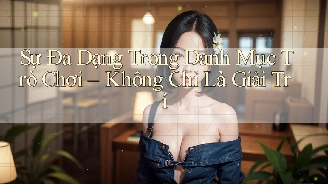 Sự Đa Dạng Trong Danh Mục Trò Chơi – Không Chỉ Là Giải Trí