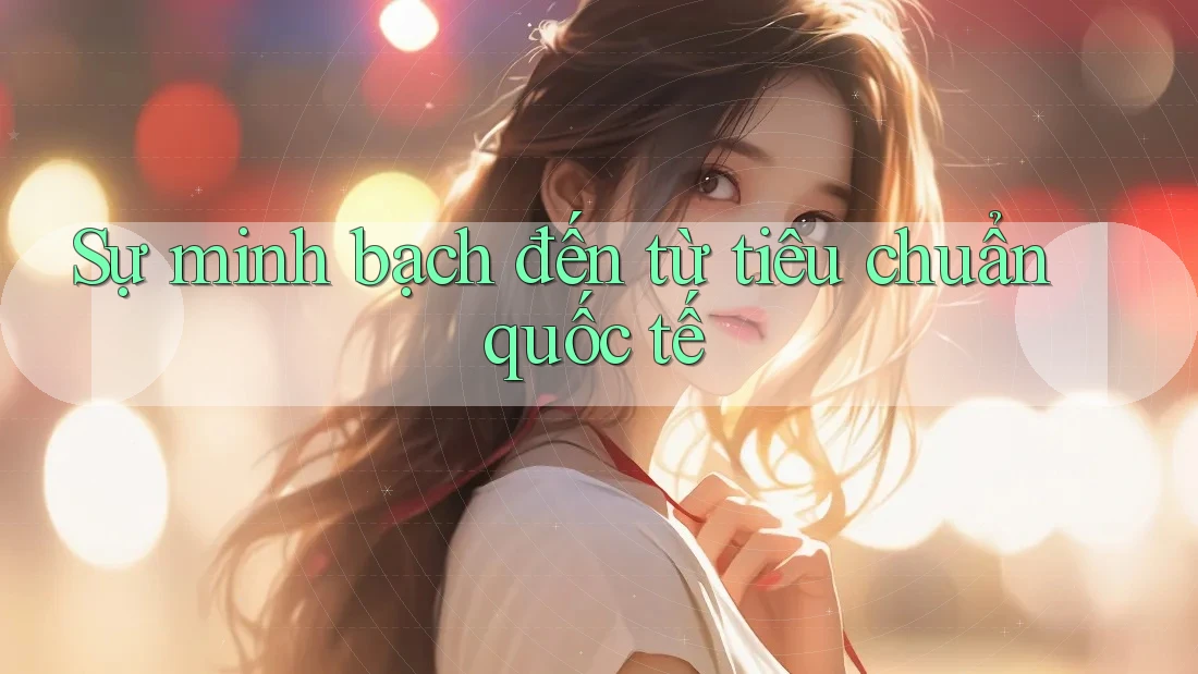 Sự minh bạch đến từ tiêu chuẩn quốc tế