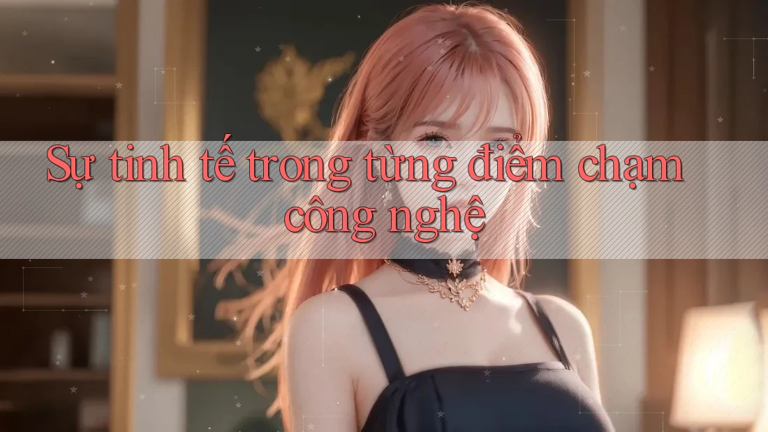 Sự tinh tế trong từng điểm chạm công nghệ
