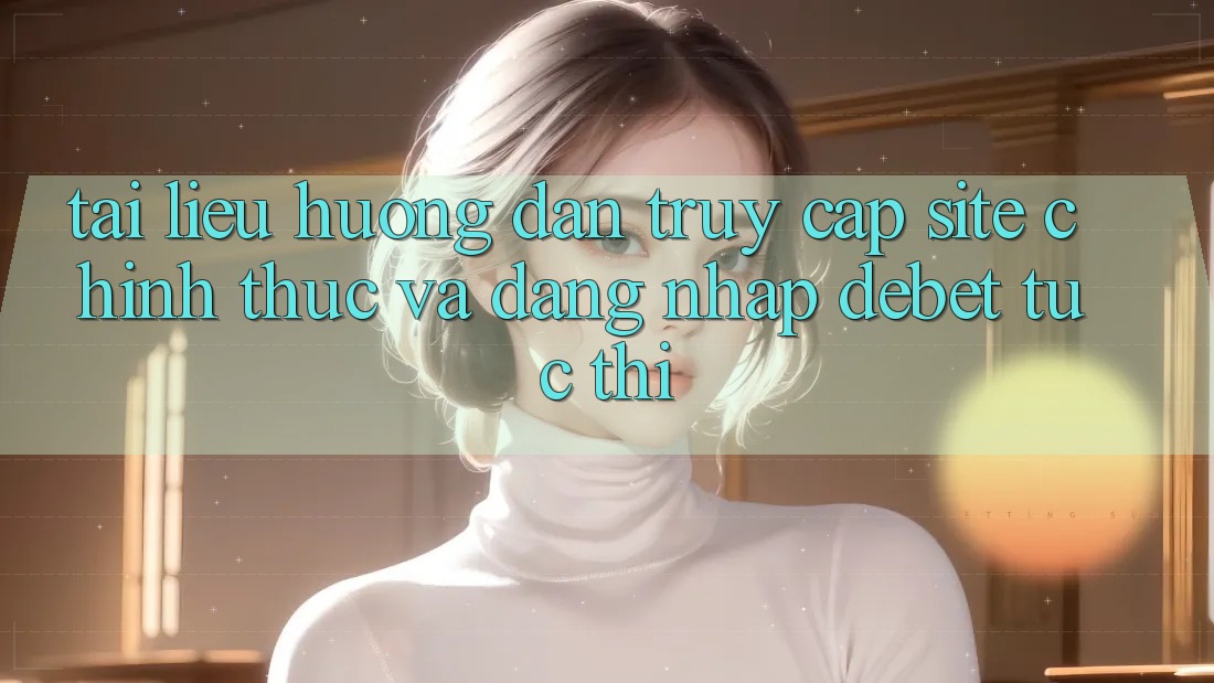 Tài liệu hướng dẫn Truy Cập Site Chính Thức Và Đăng Nhập Debet Tức thì