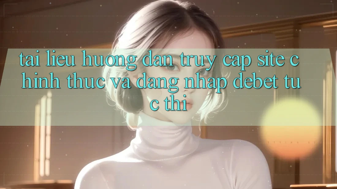 Tài liệu hướng dẫn Truy Cập Site Chính Thức Và Đăng Nhập Debet Tức thì