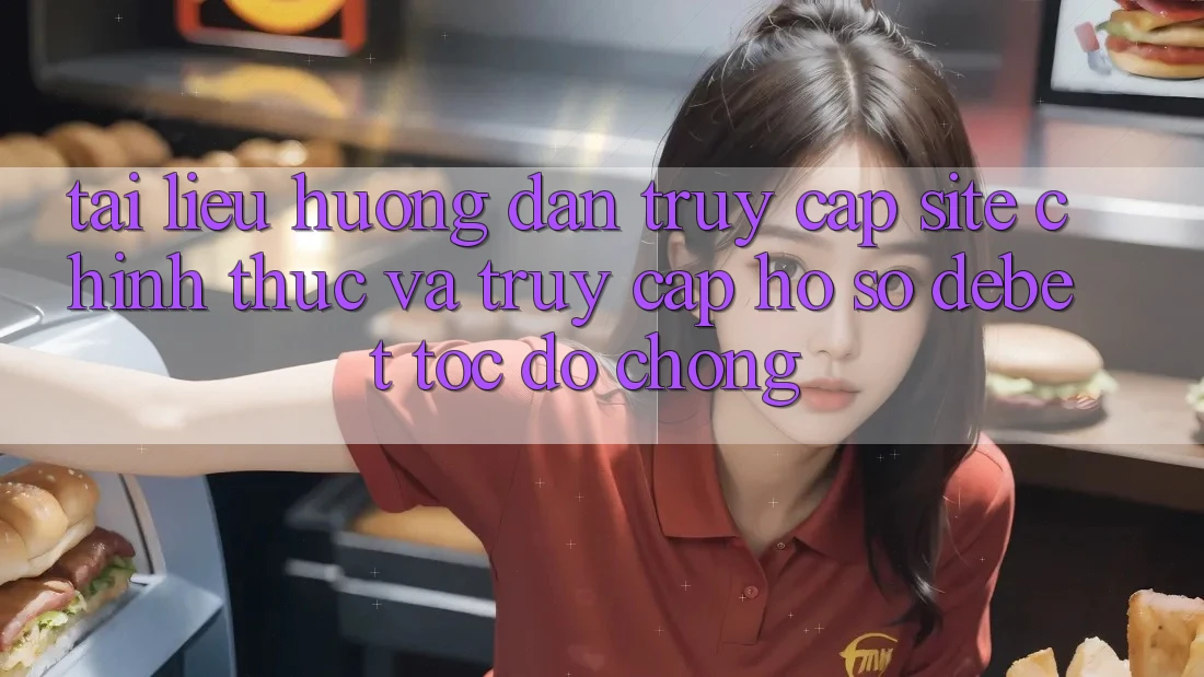 Tài liệu hướng dẫn Truy Cập Site Chính Thức Và Truy cập hồ sơ Debet Tốc độ Chóng