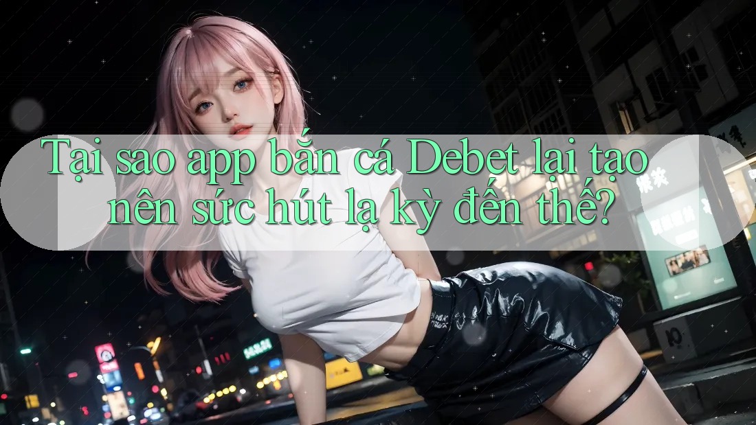 Tại sao app bắn cá Debet lại tạo nên sức hút lạ kỳ đến thế?