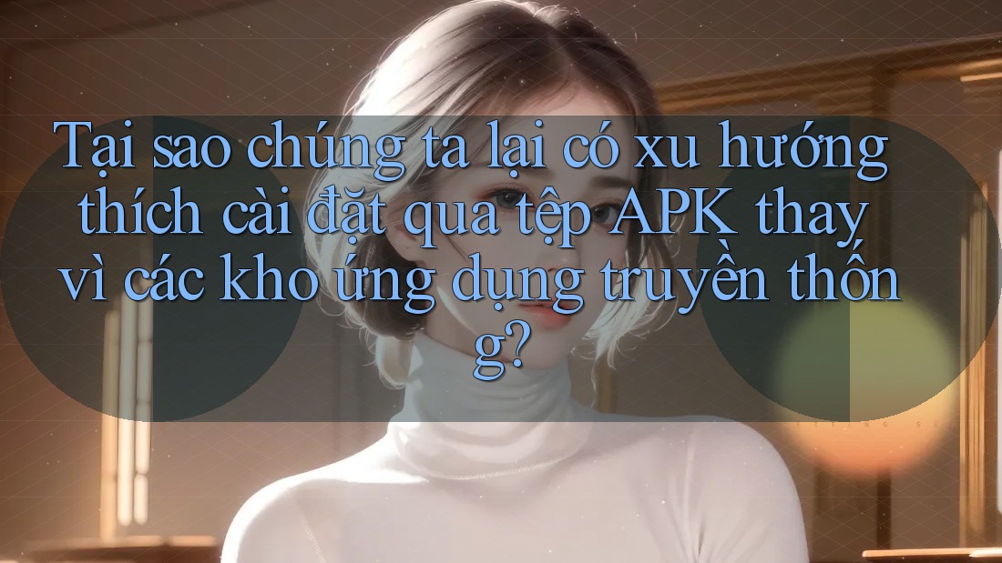 Tại sao chúng ta lại có xu hướng thích cài đặt qua tệp APK thay vì các kho ứng dụng truyền thống?