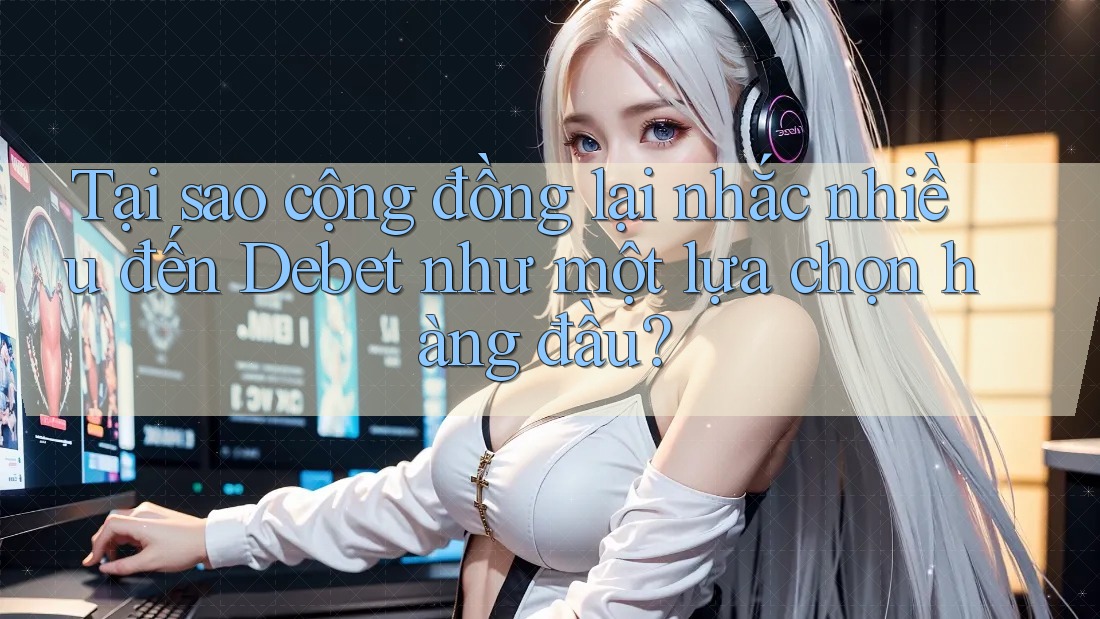 Tại sao cộng đồng lại nhắc nhiều đến Debet như một lựa chọn hàng đầu?