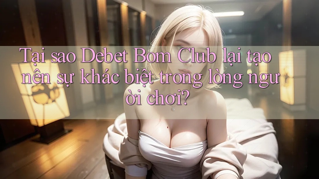 Tại sao Debet Bom Club lại tạo nên sự khác biệt trong lòng người chơi?