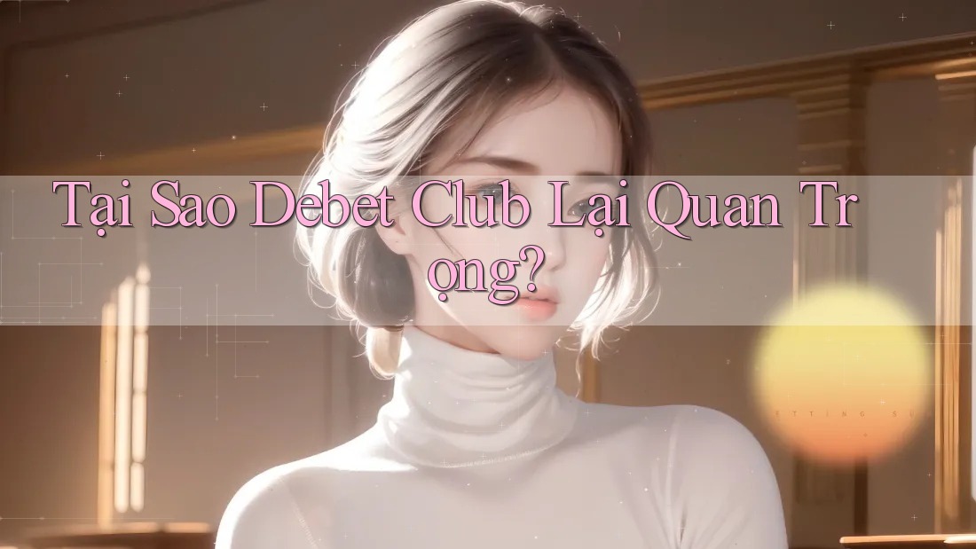 Tại Sao Debet Club Lại Quan Trọng? Tại Sao Debet Club Lại Quan Trọng?