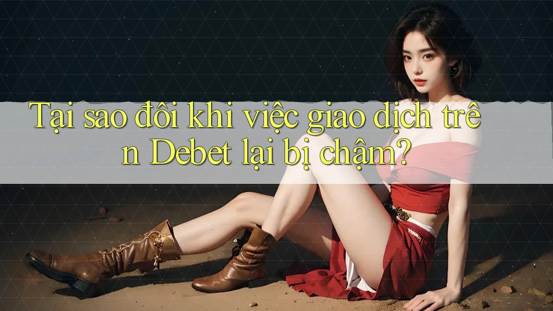 Tại sao đôi khi việc giao dịch trên Debet lại bị chậm?