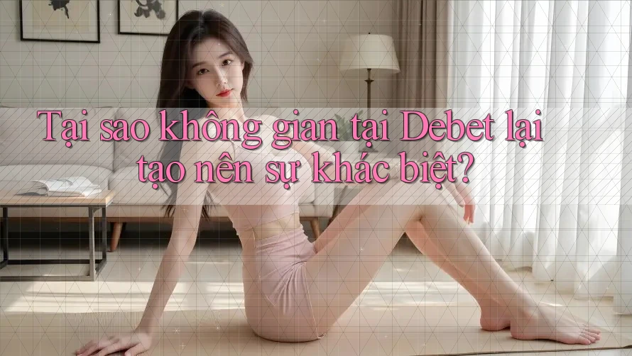 Tại sao không gian tại Debet lại tạo nên sự khác biệt?