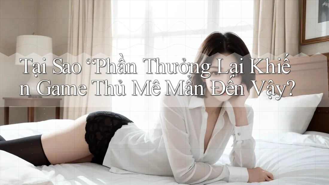 Tại Sao “Phần Thưởng Lại Khiến Game Thủ Mê Mẩn Đến Vậy?