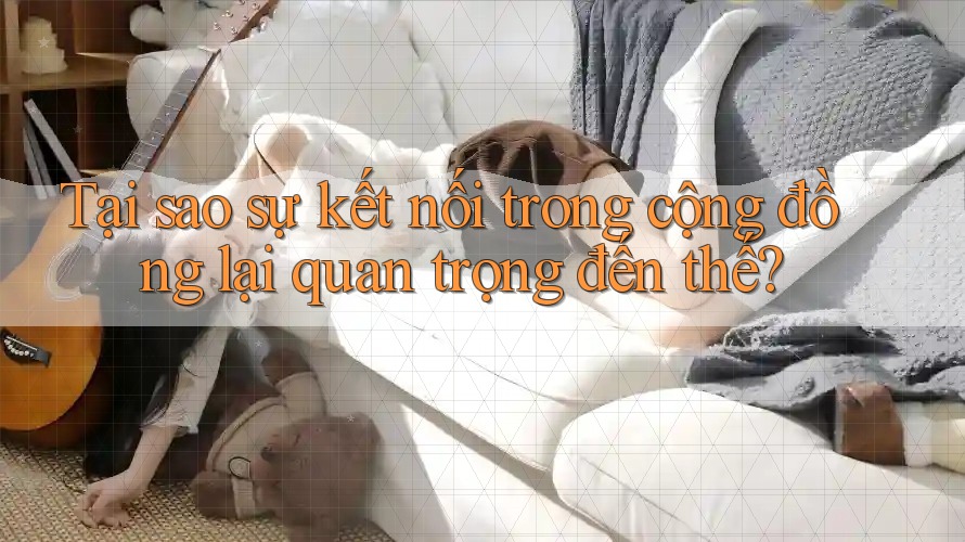 Tại sao sự kết nối trong cộng đồng lại quan trọng đến thế?