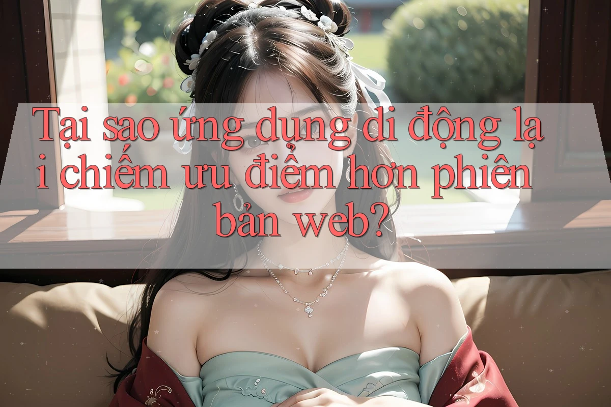 Tại sao ứng dụng di động lại chiếm ưu điểm hơn phiên bản web?