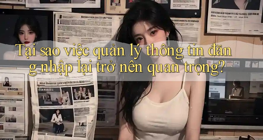 Tại sao việc quản lý thông tin đăng nhập lại trở nên quan trọng?