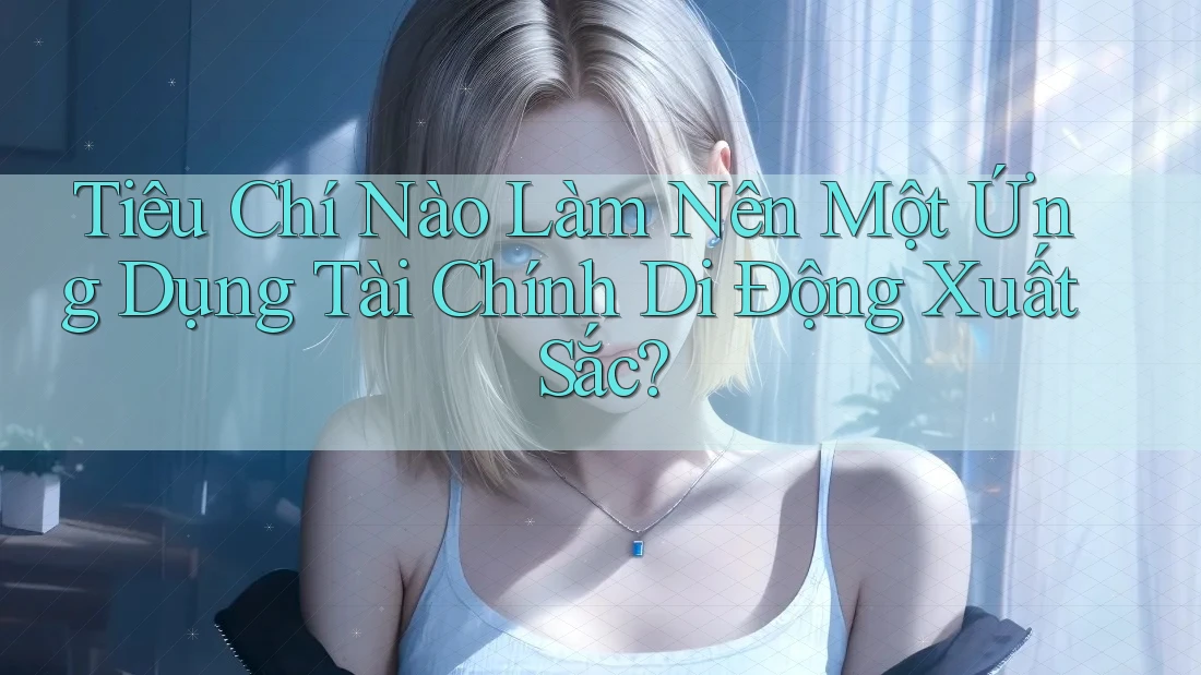 Tiêu Chí Nào Làm Nên Một Ứng Dụng Tài Chính Di Động Xuất Sắc? Tiêu Chí Nào Làm Nên Một Ứng Dụng Tài Chính Di Động Xuất Sắc?