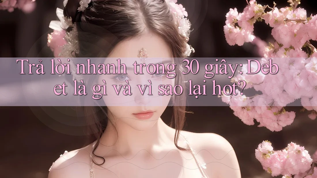 Trả lời nhanh trong 30 giây: Debet là gì và vì sao lại hot?