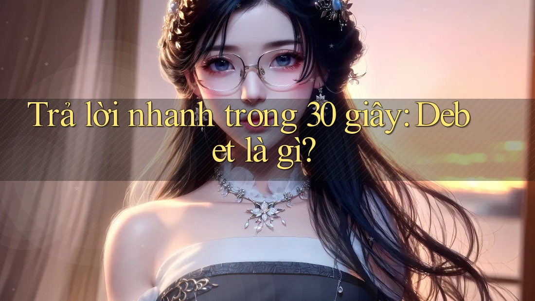 Trả lời nhanh trong 30 giây: Debet là gì? Trả lời nhanh trong 30 giây: Debet là gì?