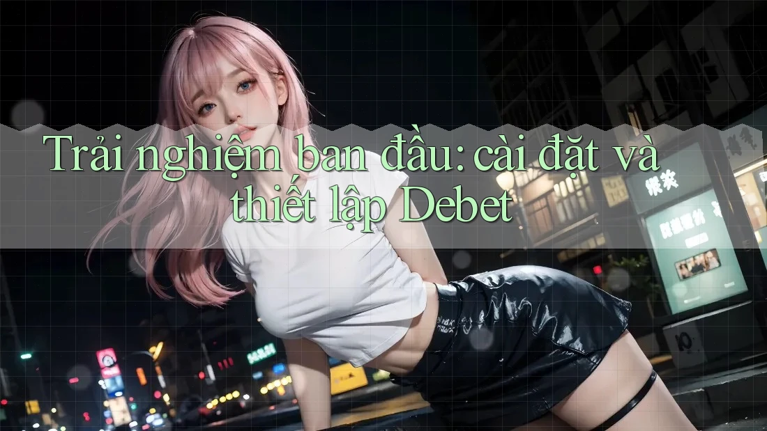 Trải nghiệm ban đầu: cài đặt và thiết lập Debet