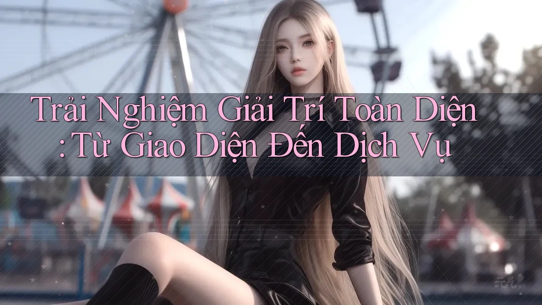 Trải Nghiệm Giải Trí Toàn Diện: Từ Giao Diện Đến Dịch Vụ