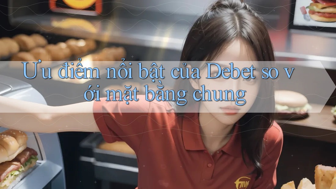 Ưu điểm nổi bật của Debet so với mặt bằng chung