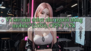 Vì sao nên debet cho người dùng mobile (2026), OPPO A78